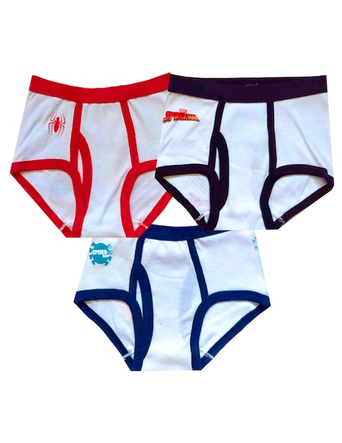 Set trusa Spider-Man algodón para niño