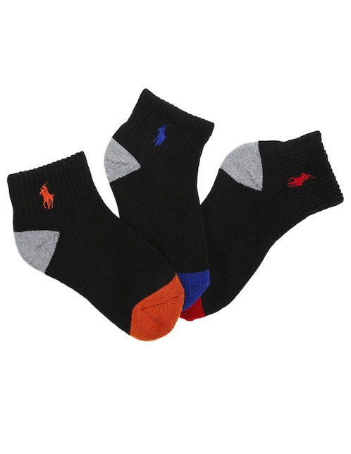 Calcetín Polo Ralph Lauren para niño 3 pares