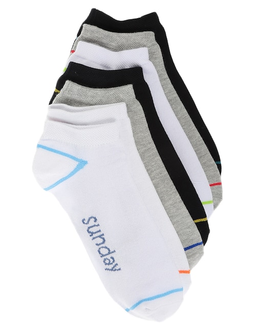 Calcetín Punto Blanco de algodón para niño 7 pares