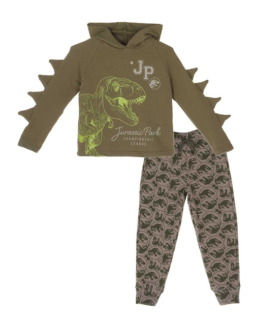 Conjunto pijama Jurassic World Camp Fire para niño