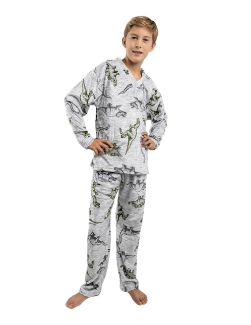 Conjunto pijama Stuffy Dinosaurios para bebé niño Suburbia