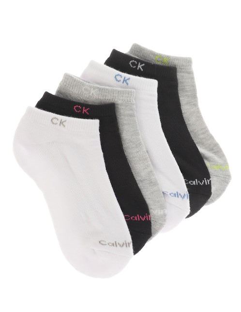 Set tin Calvin Klein infantil unisex 6 pares