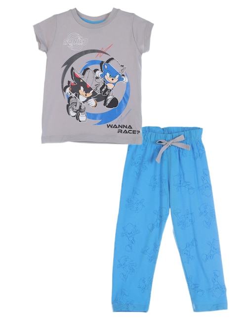 Conjunto pijama Sonic para niño