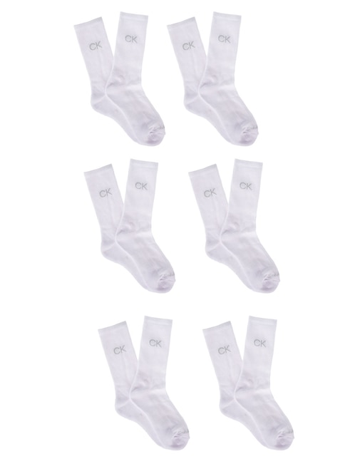 Set de calceta Calvin Klein Athletic Crew para niño 6 pares