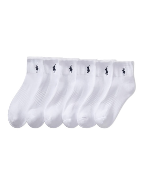 Set tín Polo Ralph Lauren de algodón para niño 6 pares