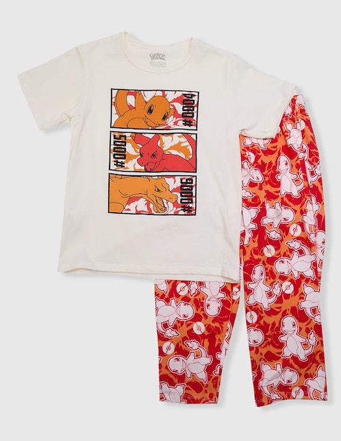 Conjunto pijama Pokémon para niño