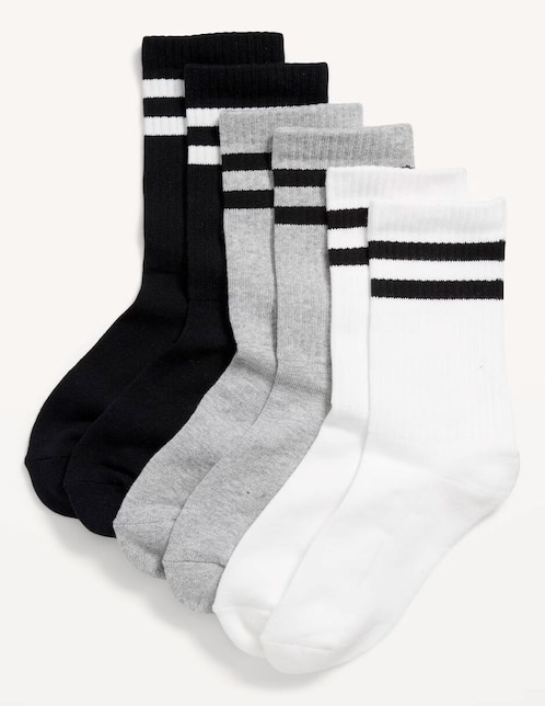 Calceta de algodón para niño 3 pares