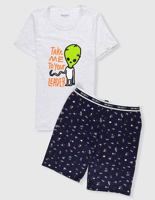 Conjunto pijama Skiny Cosmos para niño