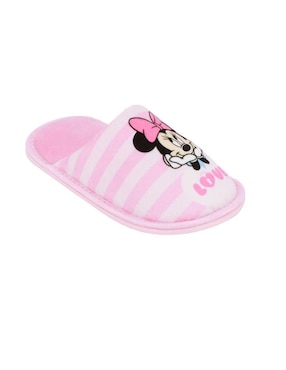 Pantufla Disney Minnie Mouse Para Niña