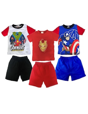 Conjunto Pijama Marvel Para Niño