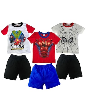 Conjunto Pijama Marvel Para Niño