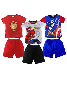 Conjunto Pijama Marvel Para Niño