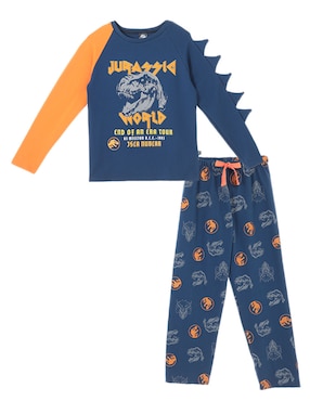 Conjunto Pijama Jurassic Park Para Niño