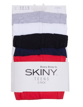 Set bóxer Skiny de algodón para niño