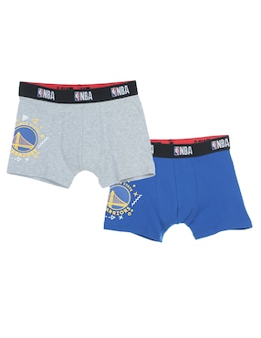 Set Bóxer NBA De Algodón Para Niño