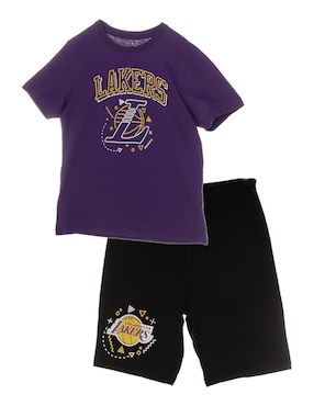 Conjunto Pijama NBA Los Angeles Lakers Para Niño