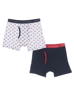 Set Bóxer Tommy Hilfiger De Algodón Para Niño