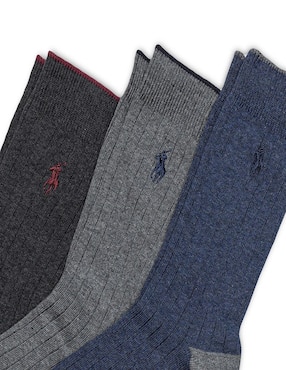 Set de calcetín Polo de algodón para niño 3 pares