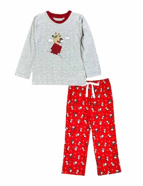 Conjunto Pijama Snoopy Para Niño