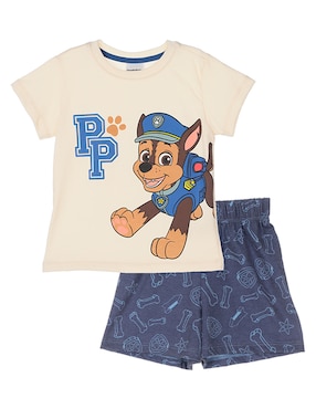 Conjunto Pijama Paw Patrol Nickelodeon Para Niño