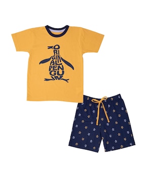 Conjunto Pijama Original Penguin Para Niño