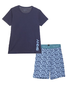 Conjunto Pijama Skiny Blue Mood
 Para Niño