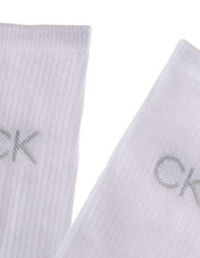 Set de calceta Calvin Klein Athletic Crew para niño 6 pares