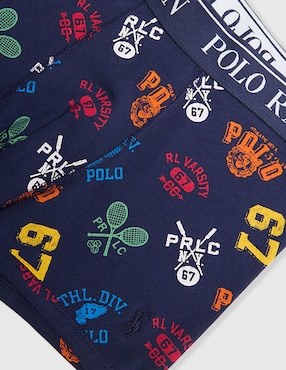 Set de bóxer Polo Ralph Lauren de algodón para niño