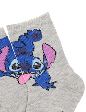 Set de calcetín Stitch Disney de algodón para niño 3 pares