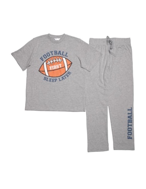 Conjunto pijama whispers futbol para niño