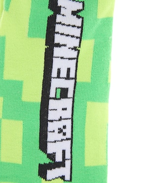 Set de tín Minecraft Minecraft de algodón para niño 6 pares