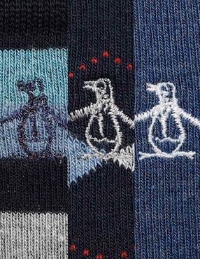 Calcetín Original Penguin de algodón para niño 3 pares
