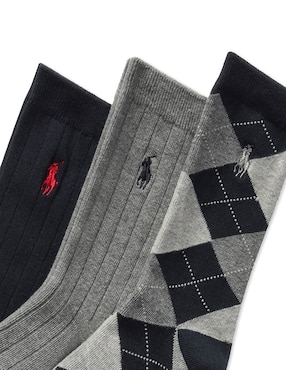 Set calcetín Polo Ralph Lauren de algodón para niño 3 pares
