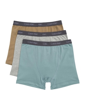 Set de bóxer Calvin Klein de algodón para niño