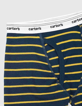 Set bóxer Carter's de algodón para niño
