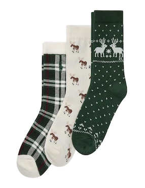 Set de calcetín Polo de algodón para niño 3 pares