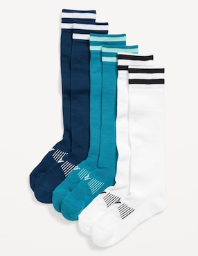 Set de calcetas Old Navy de algodón para niño 3 pares