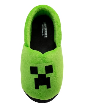 Pantufla Minecraft Creeper unisex