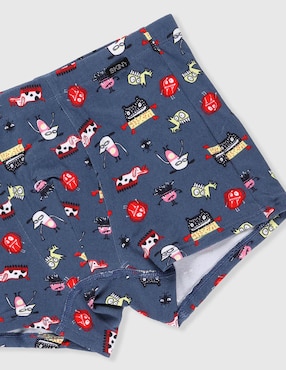Set bóxer Skiny de algodón para niño