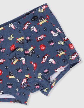 Set bóxer Skiny de algodón para niño
