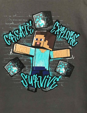 Conjunto pijama Minecraft para niño