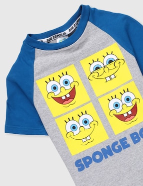 Conjunto pijama Bob Esponja Bob Esponja para niño