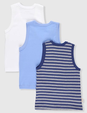 Set camiseta cuello redondo Baby Creysi para niño