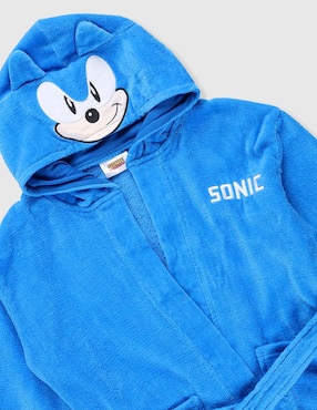 Bata de baño Sonic para niño