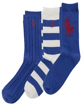 Set de calcetín Polo de algodón para niño 3 pares
