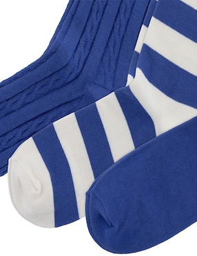 Set de calcetín Polo de algodón para niño 3 pares