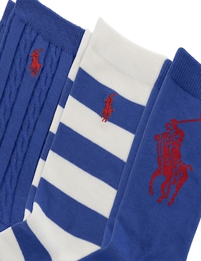 Set de calcetín Polo de algodón para niño 3 pares