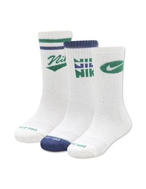 Set de calceta Nike para niño 3 pares