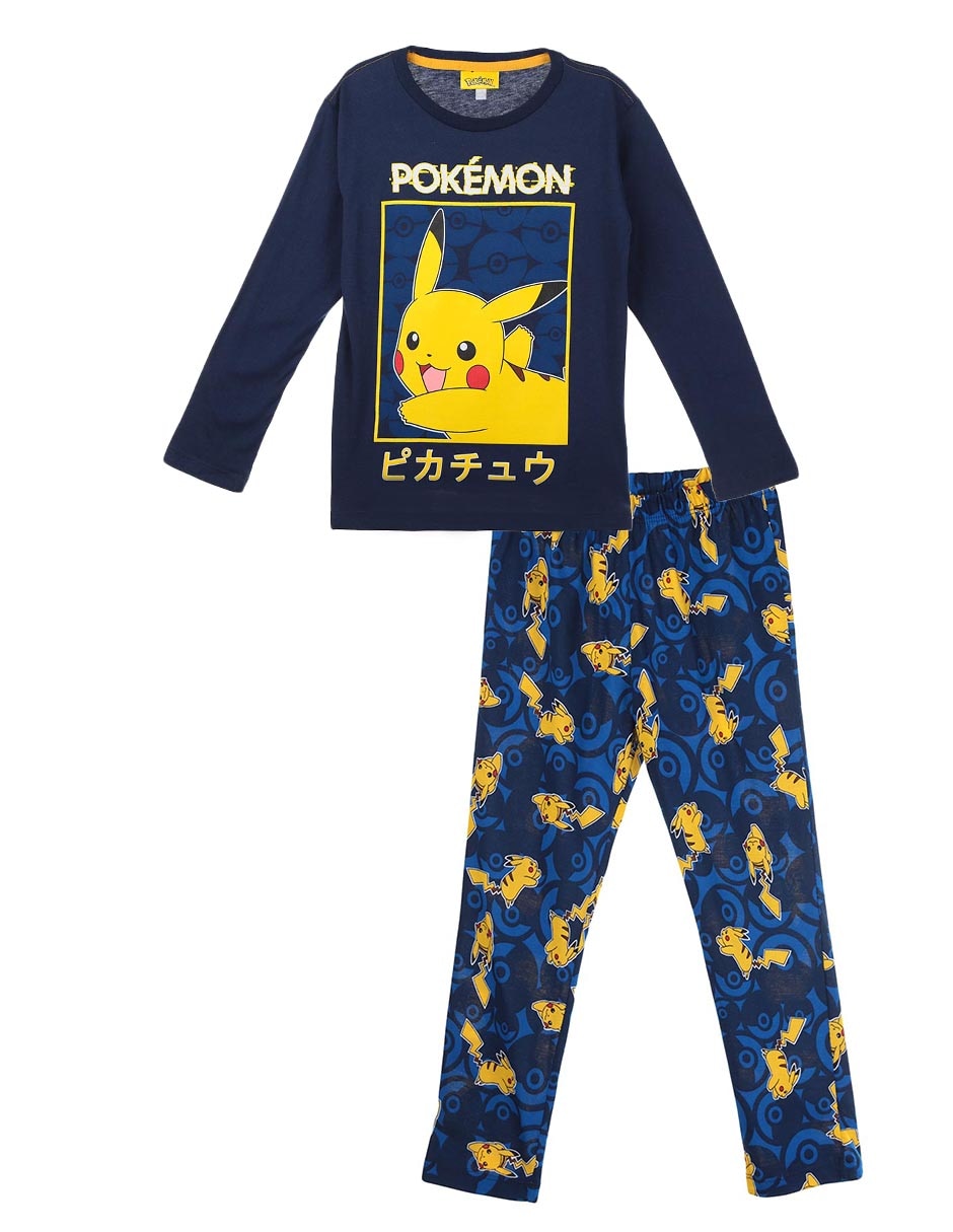 Pijama Pokémon algodón para niño Liverpool.com.mx