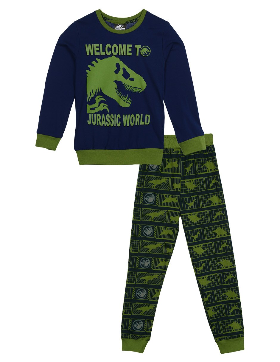 Pijama Jurassic World algodón para niño